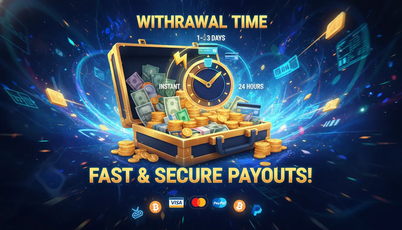 Jackpot City casino payout time